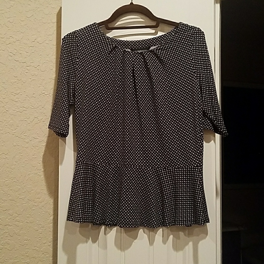 Liz Claiborne 3/4 length dressy shirt